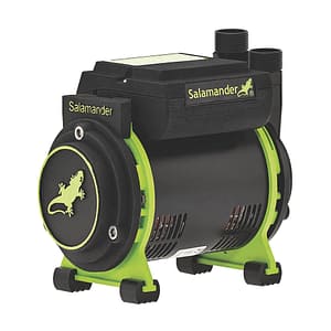 Salamander shower pump